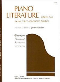 Piano Literature for the Early Advanced Grades (Paperback, Spiral)