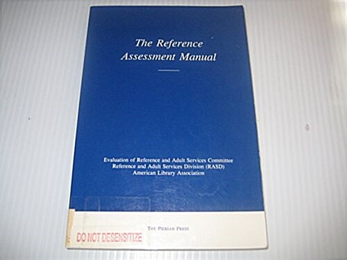 Reference Assessment Manual (Paperback, Diskette)