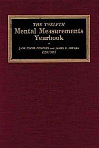 The Twelfth Mental Measurements Yearbook (Hardcover)