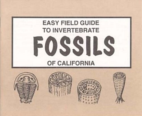 Easy Field Guide to Invertebrate Fossils of California (Paperback)