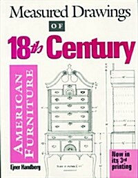 Measured Drawings of 18th Century American Furniture (Paperback, Revised)