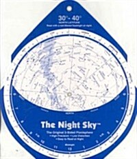 The Night Sky 30 degrees - 40 degrees (Chart)