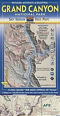 Grand Canyon Trail Map 4th Edition (Map, 4th)