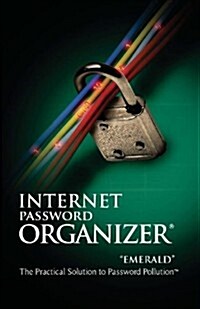 Internet Password Organizer: Emerald (Paperback)