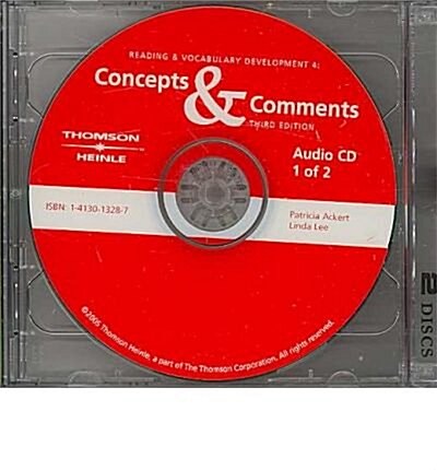 Concepts & Comments: Audio CD (CD-Audio, 3 Revised edition)