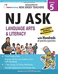 NJ ASK Practice Tests and Online Workbooks: Grade 5 Language Arts and Literacy, Second Edition: Common Core State Standards Aligned (Paperback, 2nd)