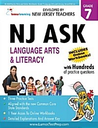NJ ASK Practice Tests and Online Workbooks: Grade 7 Language Arts and Literacy, Second Edition: Common Core State Standards Aligned (Paperback, 2nd)