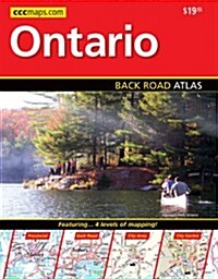 Ontario Back  Road Atlas (Spiral-bound, 2008)