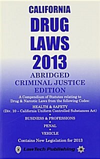 Drug Laws 2013 (Paperback)