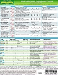 MemoCharts Pharmacology: Drug therapy for cardiac arrhythmias (Review chart) (Paperback) (Loose Leaf, 1st)