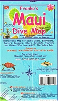 Frankos Dive Map of Maui (Map, 2nd)