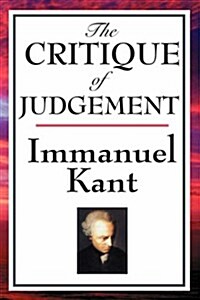 The Critique of Judgement (Paperback)