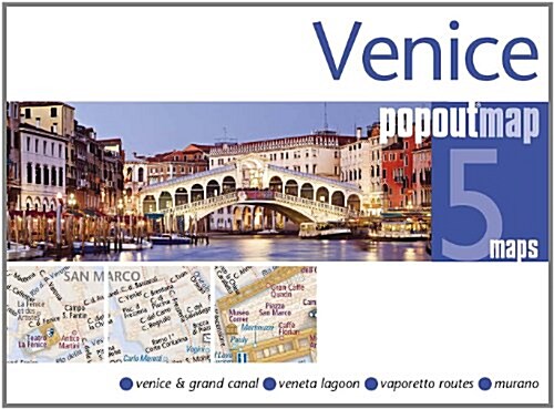 Venice PopOut Map - pocket size pop up city map of Venice (Map)