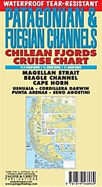 Patagonian & Fuegian Channels Map (Paperback, 1ST)