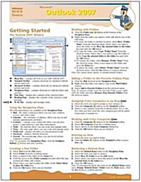 Microsoft Outlook 2007 Quick Source Guide (Pamphlet)