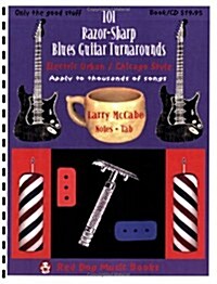 101 Razor-Sharp Blues Guitar Turnarounds book and CD (Red Dog Music Books Razor-Sharp Blues Guitar Series) (Spiral-bound)