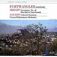 [수입] Wilhelm Furtwangler - 모차르트: 교향곡 40번, 세레나데 13번 한 밤의 소야곡, 슈베르트: 교향곡 8번 미완성 (Mozart: Symphony No.40, Serenade No.13 E