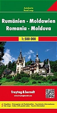 Romania/Moldova (Country Road & Touring) (Map)