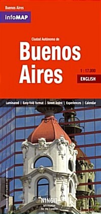 Buenos Aires Infomap in English (City Map) (Map, English)