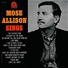 [수입] Mose Allison - Mose Allison Sings [Limited 180g LP]