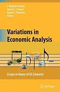 Variations in Economic Analysis: Essays in Honor of Eli Schwartz (Hardcover)