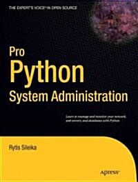 Pro Python System Administration (Paperback)