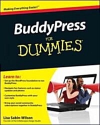 BuddyPress for Dummies (Paperback)