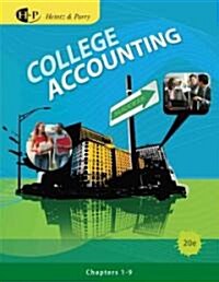 College Accounting, Chapters 1-9 (Paperback, 20th)