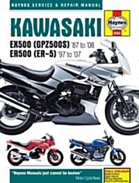 Kawasaki EX500 (GPZ500S) and ER500 (ER-5) Service and Repair Manual : EX500 1987 to 2008, ER500 1997 to 2007 (Hardcover, 4 Rev ed)
