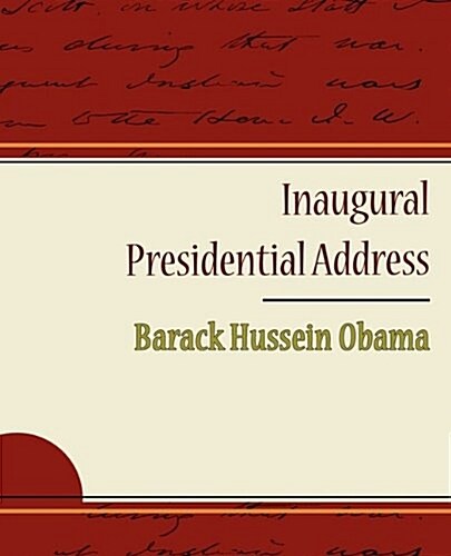 Inaugural Presidential Address (Paperback)