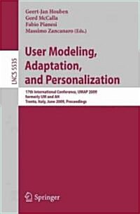 User Modeling, Adaptation, and Personalization (Paperback)