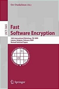 Fast Software Encryption (Paperback)