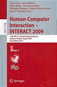 Human-Computer Interaction--INTERACT 2009 (Paperback)