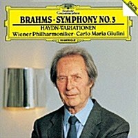 [수입] Carlo Maria Giulini - 브람스: 교향곡 3번, 하이든 변주곡 (Brahms: Symphony No.3, Haydn-Variationen) (SHM-CD)(일본반)