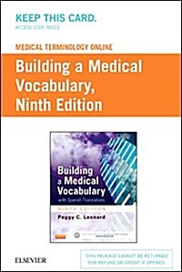 Medical Terminology Online for Building a Medical Vocabulary Access Card (Pass Code, 9th)