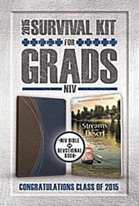 2015 Survival Kit for Grads-NIV-Streams in the Desert [With Streams in the Desert] (Imitation Leather)