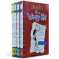 Diary of a Wimpy Kid 페이퍼백 세트 (Paperback 4권, International Edition)