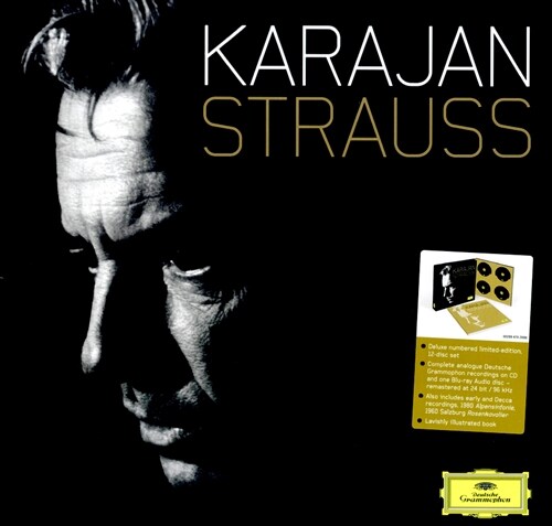 [수입] 카라얀 - R.슈트라우스 아날로그 녹음 전집 [11CD+블루레이 오디오] [딜럭스 LP 사이즈 에디션]