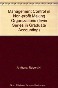 Management control in nonprofit organizations 5th ed