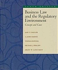 [중고] Business Law and The Regulatory Environment (Hardcover, 10 Sub)