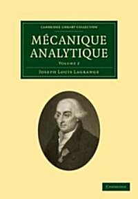 Mecanique Analytique (Paperback)