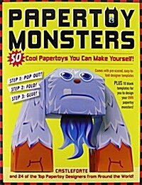 Papertoy Monsters: 50 Cool Papertoys You Can Make Yourself! (Paperback)