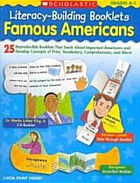 Literacy-Building Booklets: Famous Americans (Paperback)