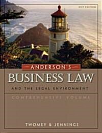 Andersons Business Law and the Legal Environment, Comprehensive Volume (Hardcover, 21th)
