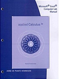 Microsoft Excel Computer Lab Manual for Applied Calculus (Paperback, 5)
