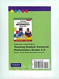 Single User E-Book DVD for Teaching Student-Centered Mathematics Grades 5-8 (Other)