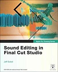 [중고] Sound Editing in Final Cut Studio [With DVD ROM and Access Code] (Paperback)