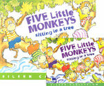 노부영 Five Little Monkeys Sitting in a Tree (원서 & 노부영 부록CD) (Paperback + CD) - 노래부르는 영어동화