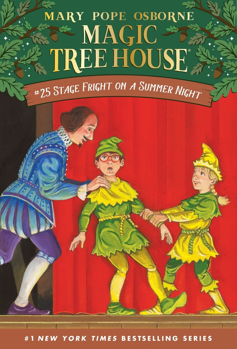 [중고] Magic Tree House #25 : Stage Fright on a Summer Night (Paperback)