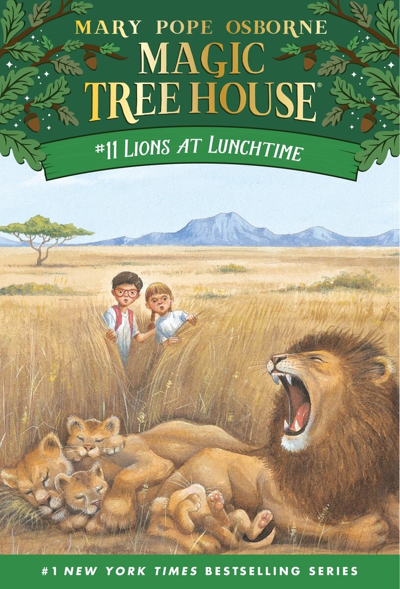Magic Tree House #11 : Lions at Lunchtime (Paperback)